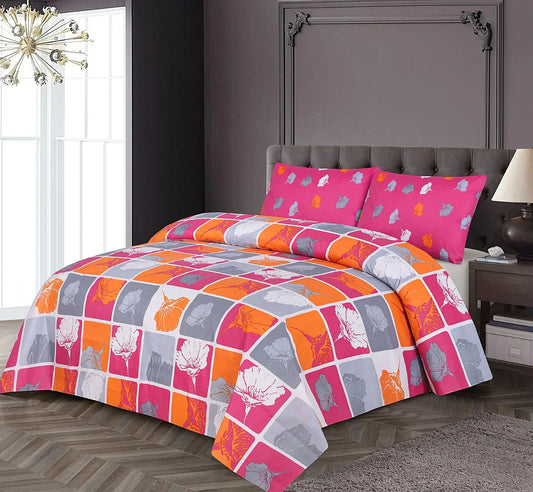 Pink Aria Design Bedsheet